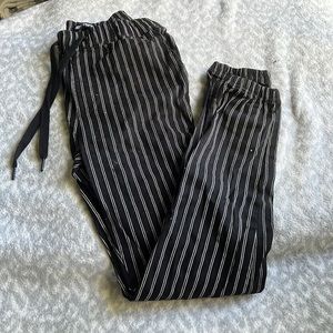 Hot Topic Mens XS striped pants